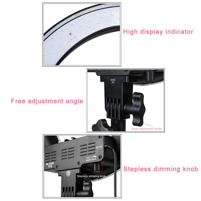 12 Inch Anchor Photography Self-timer LED Ring Fill-in Light