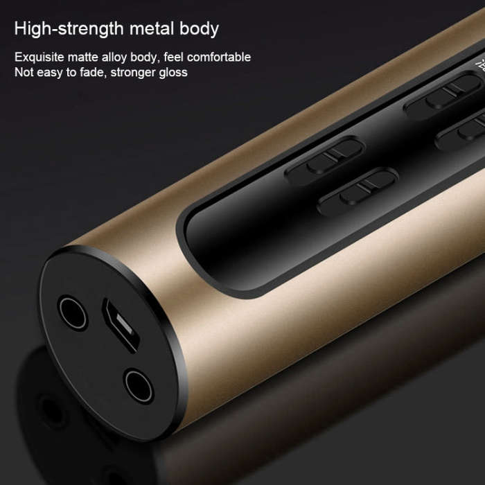 BGN-C7 Condenser Microphone Dual Mobile Phone Karaoke Live Singing Microphone Built-in Sound Card...