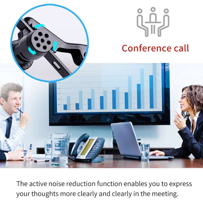 YICHUANG YC-LM10II 8 Pin Port Intelligent Noise Reduction Condenser Lavalier Microphone, Cable Le...