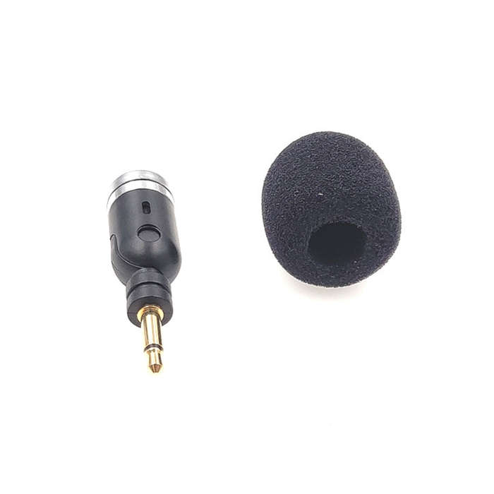 MK-5 Mono 3.5mm Gold Plated Plug Live Mobile Phone Tablet Laptop Mini Bend Microphone
