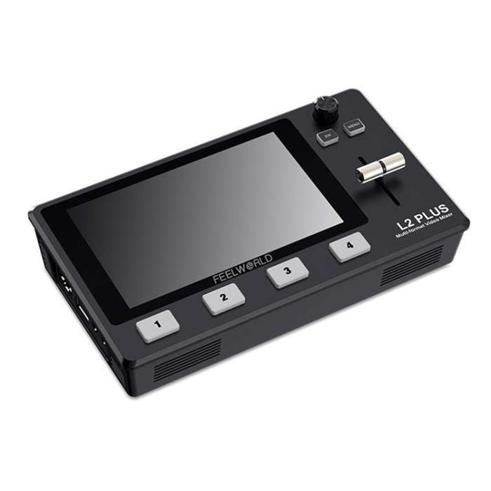 FEELWORLD L2 Plus Multi-camera Video Mixer Switcher with 5.5 inch Screen(AU Plug)