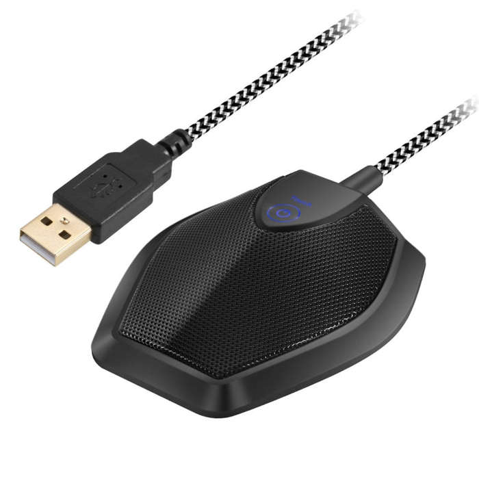 Yanmai G11 Meeting USB Computer Desktop Microphone Omnidirectional Condenser Mic Microphone, Comp...