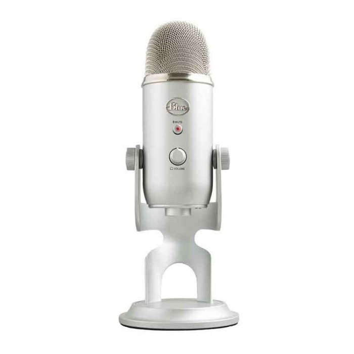 Logitech Blue Yeti USB Condenser Microphone(Silver)