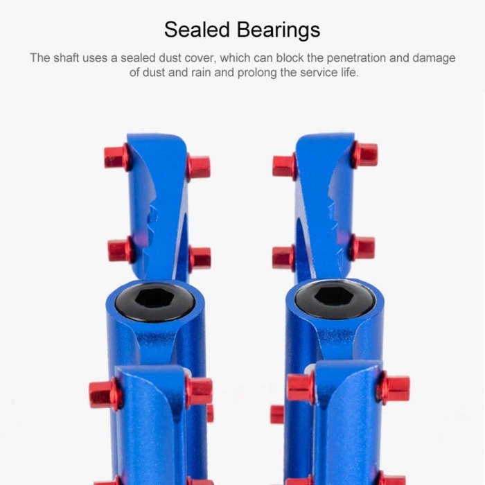 PROMEND PD-M56 1 Pair Mountain Bicycle Aluminum Alloy 3-Bearings Pedals (Blue)