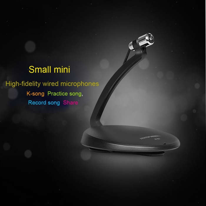 Yanmai SF-911B USB 2.0 Professional Condenser Sound Recording Microphone with Base Holder, Cable ...
