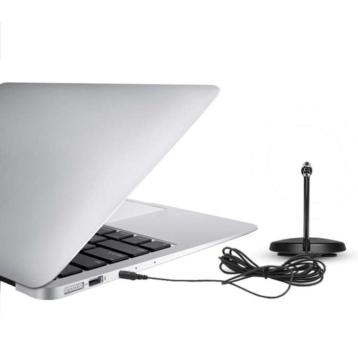 Yanmai SF-911B USB 2.0 Professional Condenser Sound Recording Microphone with Base Holder, Cable ...