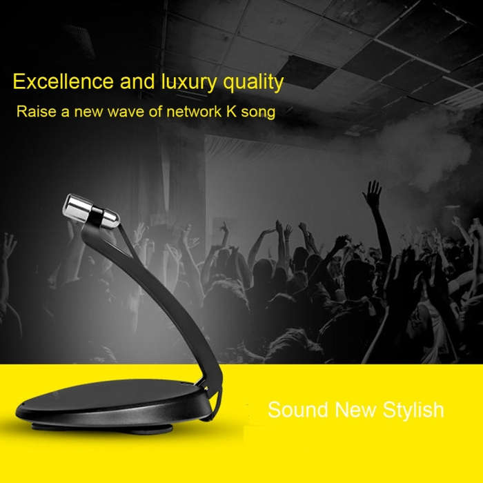 Yanmai SF-911B USB 2.0 Professional Condenser Sound Recording Microphone with Base Holder, Cable ...