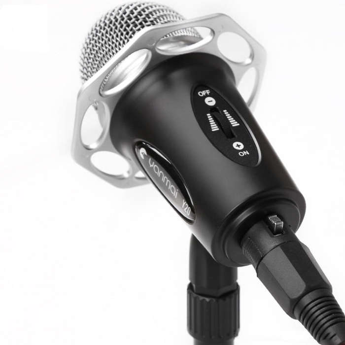 Yanmai Y20 Professional Game Condenser Microphone  with Tripod Holder, Cable Length: 1.8m, Compat...