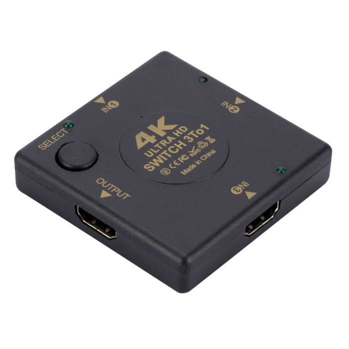 HDMI Switch 3 into 1 out 4Kx2K HD Video Switch