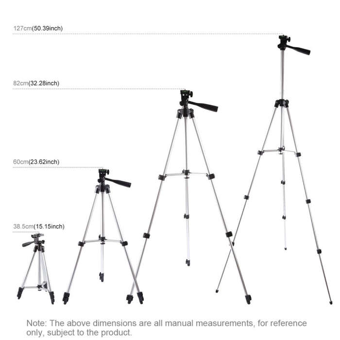 PULUZ Tripod Mount +  Live Broadcast Dual Phone Bracket + 6.2 inch 16cm LED Ring Vlogging Video L...