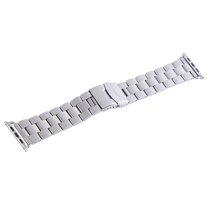 For Apple Watch 42mm Stainless Steel Classic Buckle Watch Band