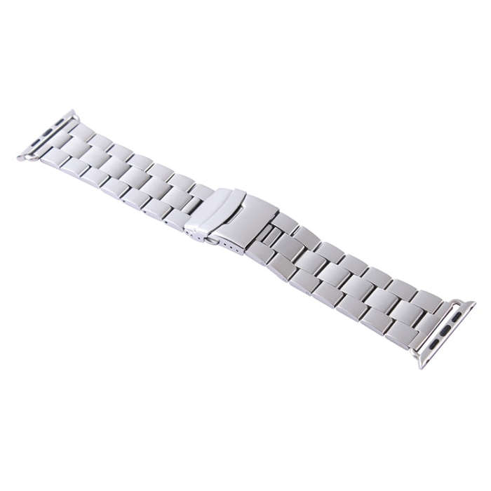 For Apple Watch 42mm Stainless Steel Classic Buckle Watch Band