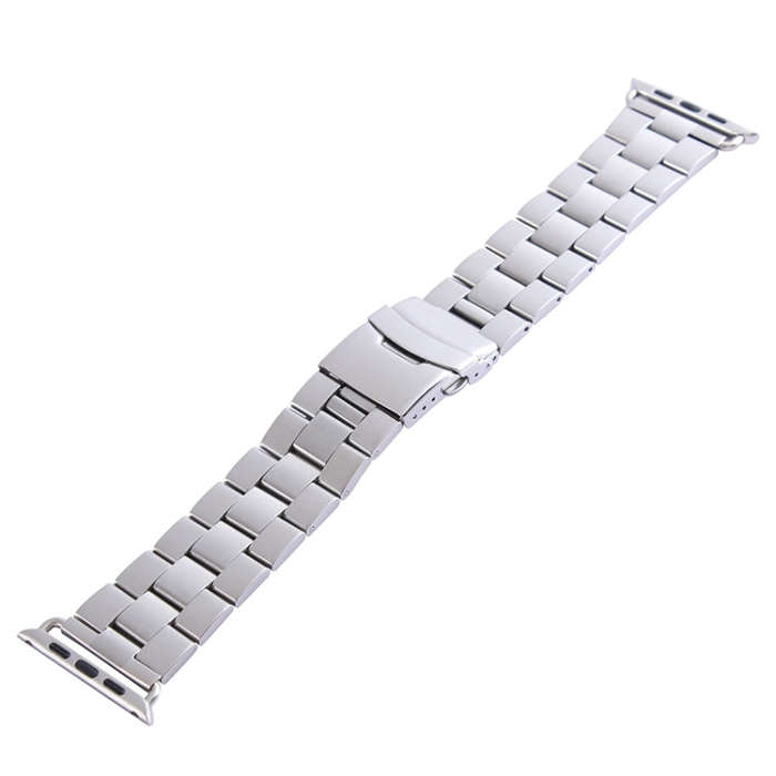 For Apple Watch 42mm Stainless Steel Classic Buckle Watch Band