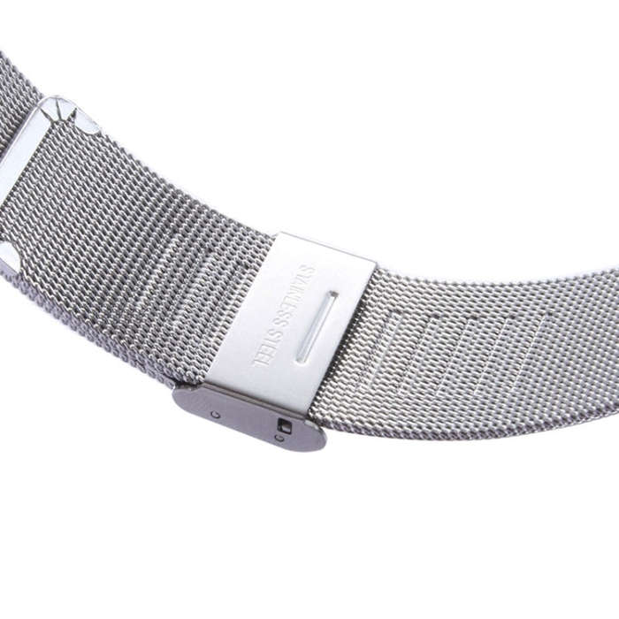 For Apple Watch 38mm Milanese Classic Buckle Stainless Steel Watch Band , Only Used in Conjunctio...