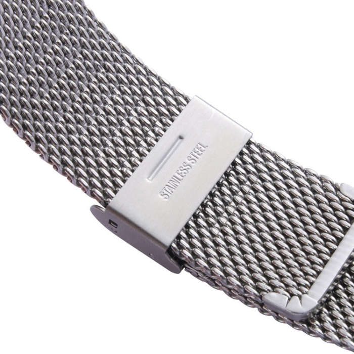 For Apple Watch 42mm Milanese Classic Buckle Stainless Steel Watch Band , Only Used in Conjunctio...