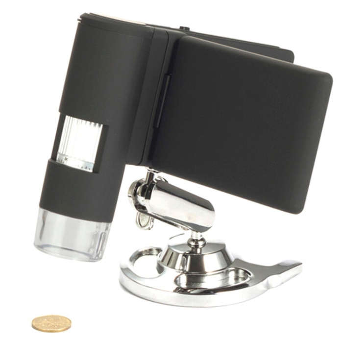 500X 5 Mega Pixels 3 inch LCD Handhold Digital Microscope with 8 LEDs (DMS-039M)