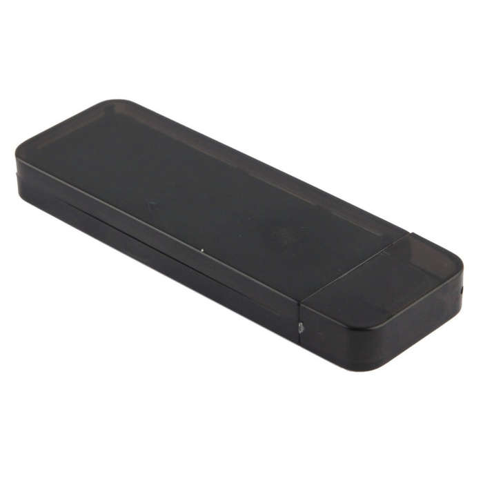 USB Universal Card Reader, Support SD / MMC /SIM / TF Card(Black)