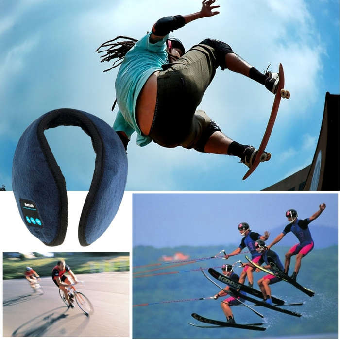 My-Call Bluetooth V3.0 Headset Warm Winter Earmuff for iPhone 6s & 6s Plus, iPhone 6 & 6 Plus/ iP...