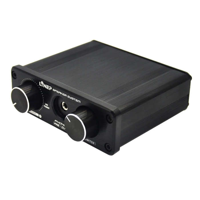 A926 Four-In Two-Out Signal Amplifying Switcher(Black)