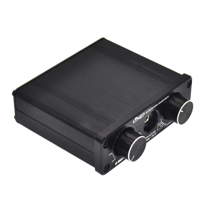 A926 Four-In Two-Out Signal Amplifying Switcher(Black)