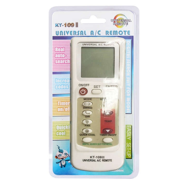 Universal Air Conditioner IR Remote Controller(White)
