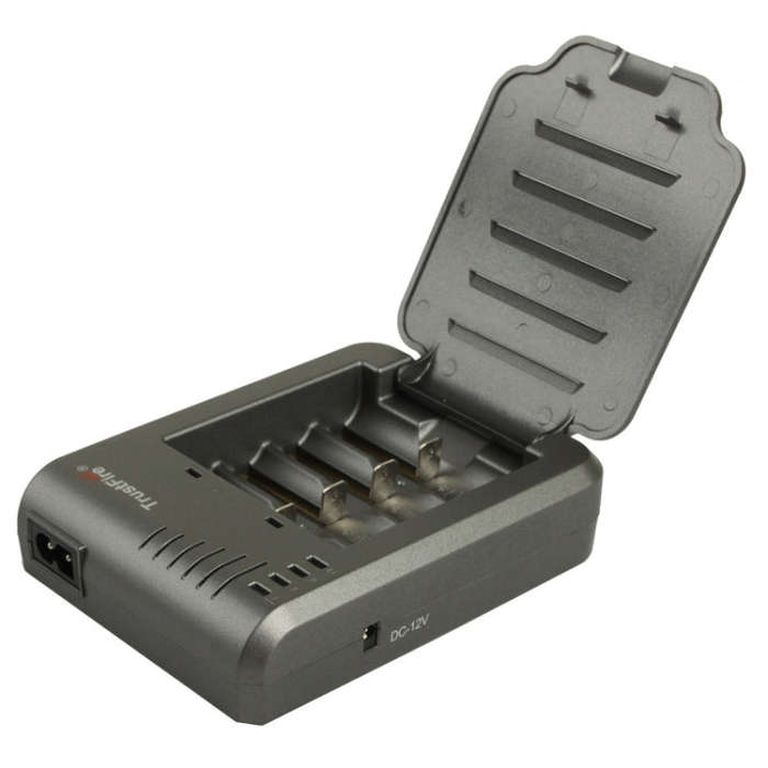 TR-003P4 TrustFire 1x4 Universal Cylindrical Li-ion Battery Charger for 10430/ 10440/ 14500/ 1634...