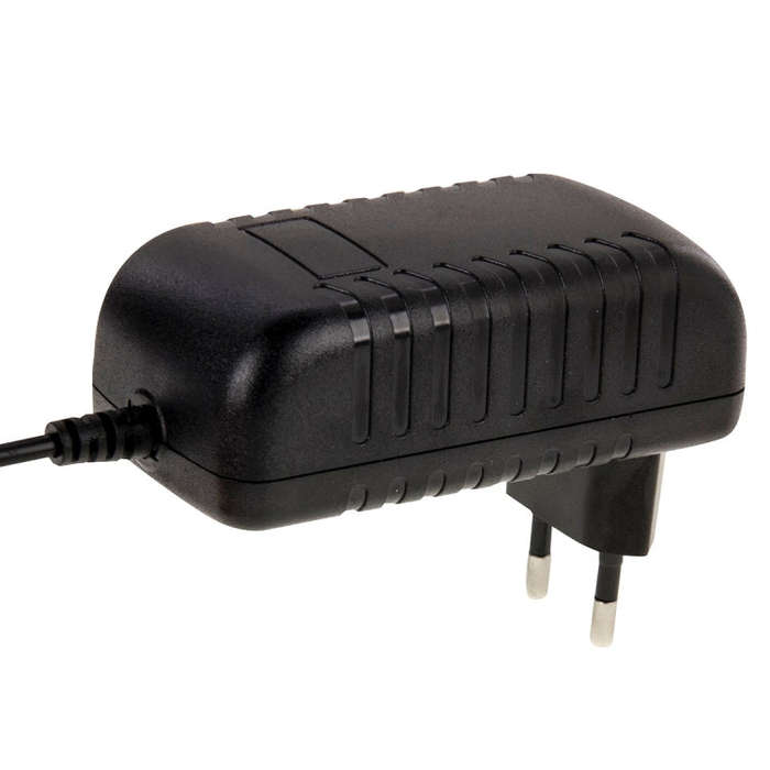EU Plug AC 100-240V to DC 12V 3A Power Adapter, Tips: 5.5 x 2.1mm, Cable Length: about 1.2m(Black)