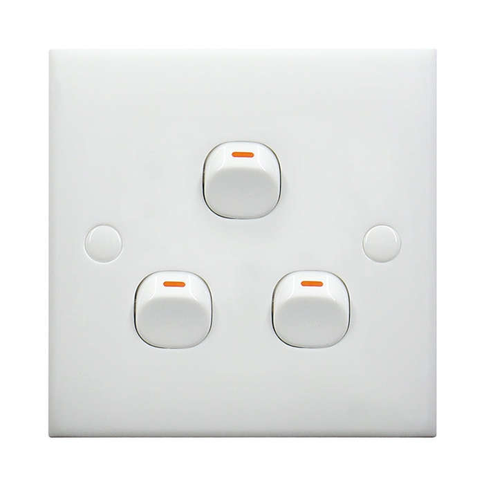 Electric Wall Switch (Size: 86 x 86mm)