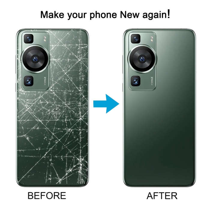 For Huawei P60 Battery Back Cover(White)