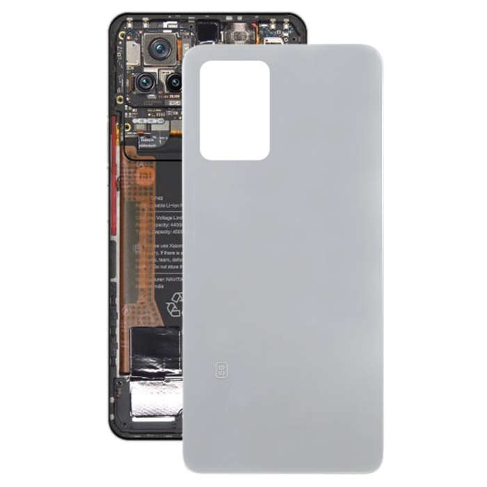 For Xiaomi Poco F4 OEM Glass Material Battery Back Cover(Grey)