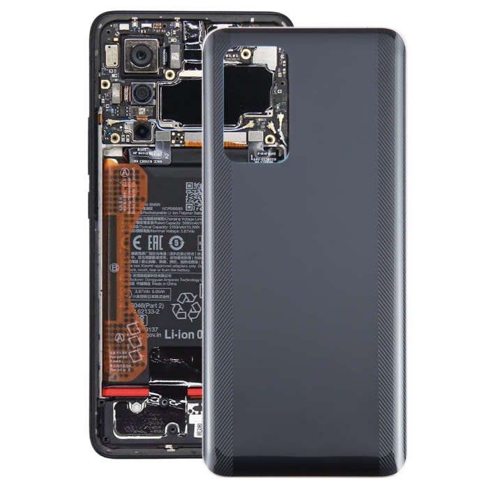For Xiaomi Poco F5 Pro OEM Glass Material Battery Back Cover(Black)