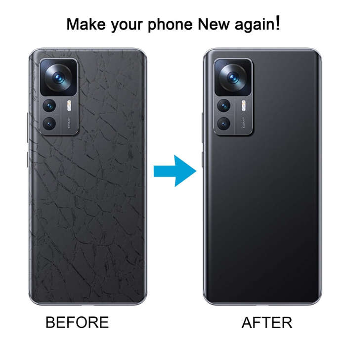 For Xiaomi 12T OEM Glass Material Battery Back Cover(Black)