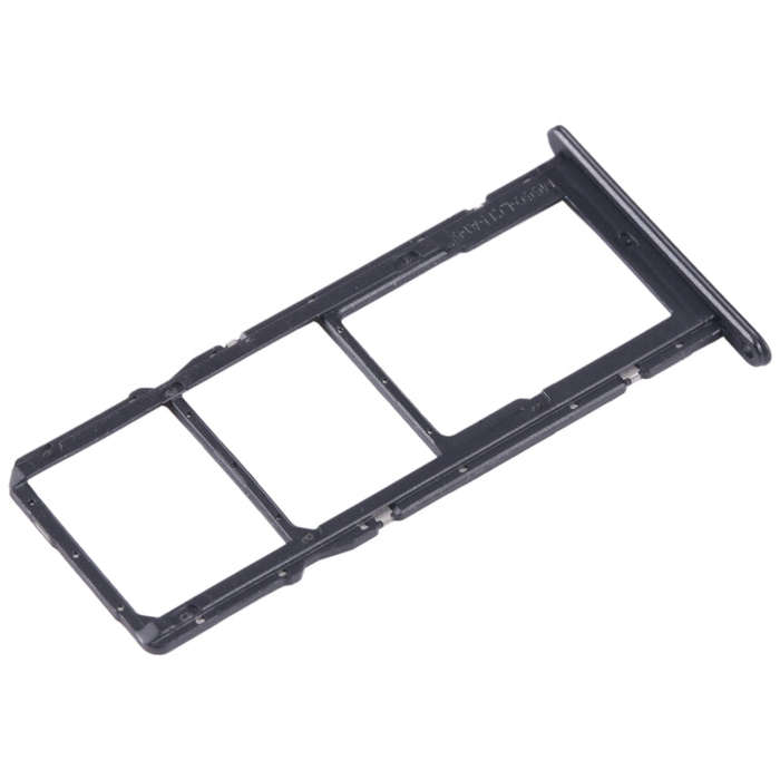 For Honor 10X Lite SIM + SIM + Micro SD Card Tray (Black)