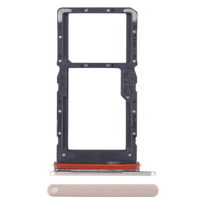 For Honor X5 SIM + SIM / Micro SD Card Tray (Gold)