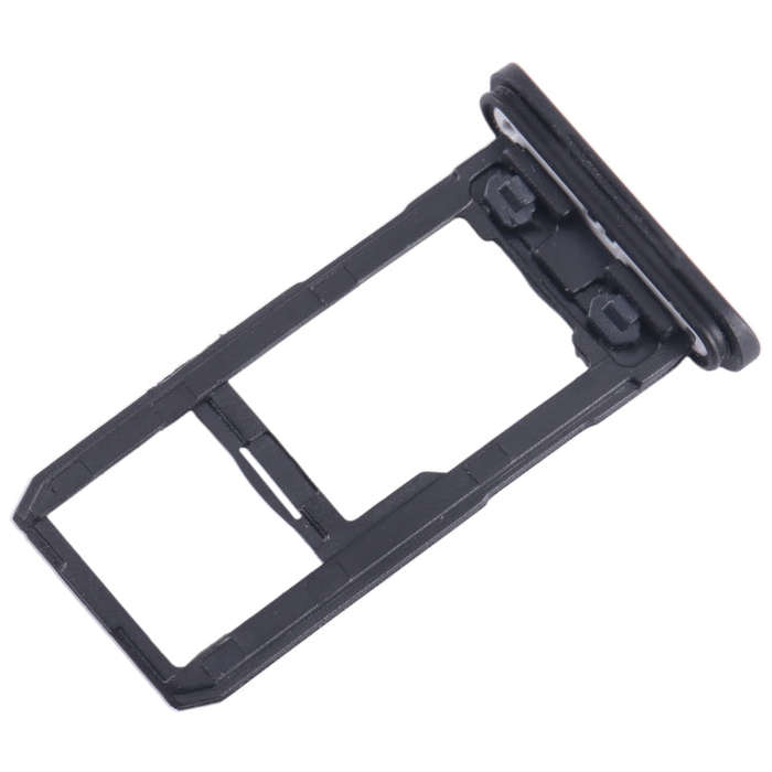 For Sony Xperia 10 II Original SIM + SIM / Micro SD Card Tray (Black)