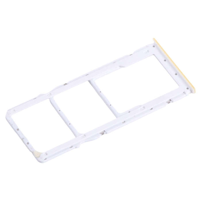 For Xiaomi Poco M4 Pro SIM Card Tray + SIM Card Tray + Micro SD Card Tray (Yellow)