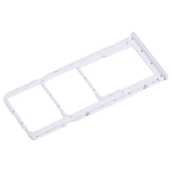 For Xiaomi Redmi 12C SIM Card Tray + SIM Card Tray + Micro SD Card Tray (Purple)
