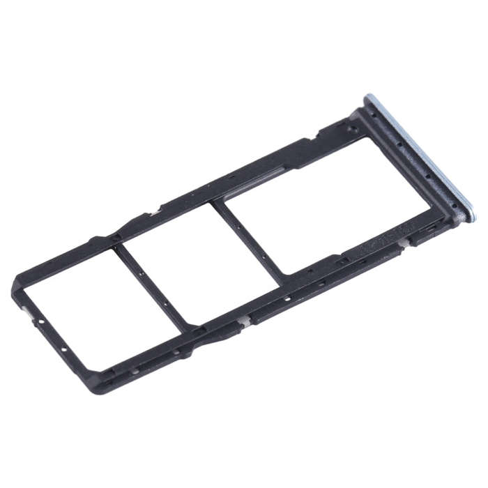 For Xiaomi Redmi 13C SIM Card Tray + SIM Card Tray + Micro SD Card Tray (Blue)