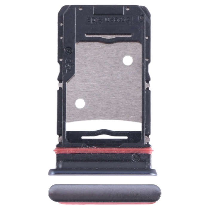 For Infinix Note 11 Pro X697 SIM Card Tray + SIM Card Tray + Micro SD Card Tray (Silver)