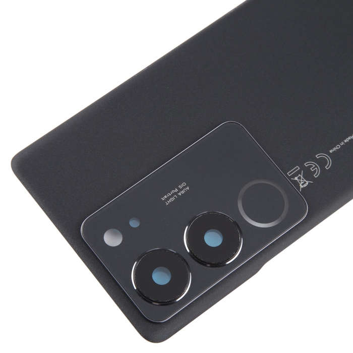 For vivo V29 Pro Original Battery Back Cover with Camera Lens Cover(Black)