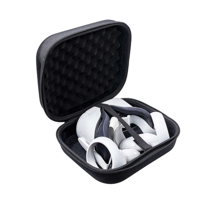 Suitable For Quest 2 All-in-one VR Glasses Storage Box EVA Storage Box Shockproof Bag Portable Ba...