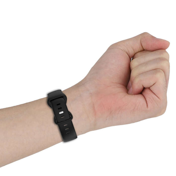 For Huawei Watch GT3 46mm 22mm Solid Color Silicone Watch Band(White)