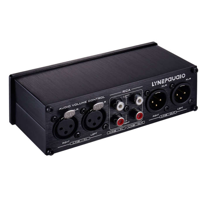 2 In and 2 Out Switcher Volume Controller, RCA signal switches to XLR balanced signal and no need...