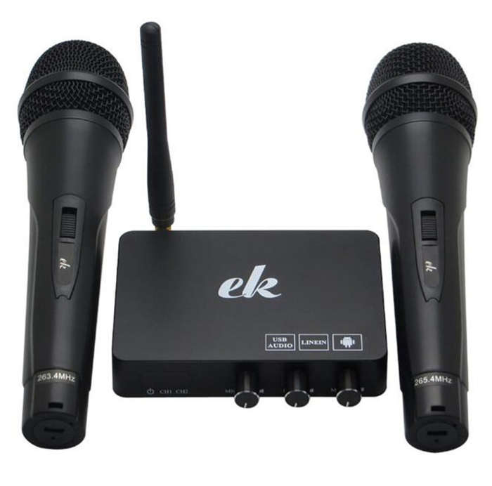 Home TV Network Karaoke Singing Equipment Set Sound Card Wireless Microphone Computer Karaoke KTV...