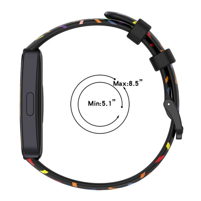 For Huawei Band 8 / 9 ENKAY Hat-Prince Full Coverage Screen Protector + Adjsutable Silicone Sport...