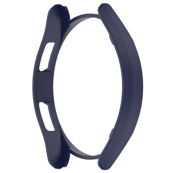 For Samsung Galaxy Watch 6 Classic 43mm Half Coverage Hollow PC Watch Protective Case(Midnight Blue)