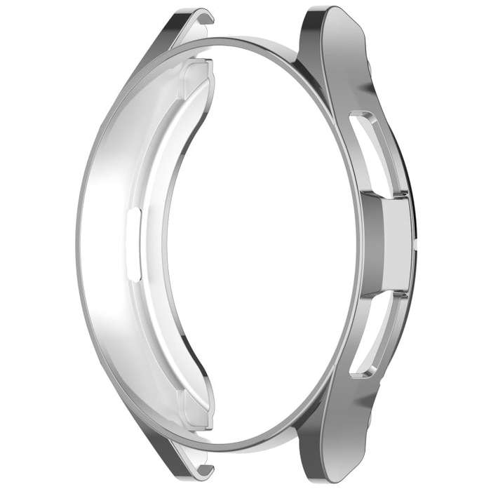 For Samsung Galaxy Watch6 Classic 47mm Electroplated TPU Half Pack Hollow Watch Protective Case(S...