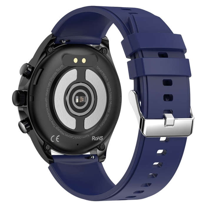 ET440 1.39 inch Color Screen Smart Silicone Strap Watch,Support Heart Rate / Blood Pressure / Blo...