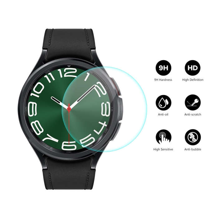 For Samsung Galaxy Watch6 Classic / Ultra 47mm ENKAY 0.2mm 9H Tempered Glass Screen Protector Wat...