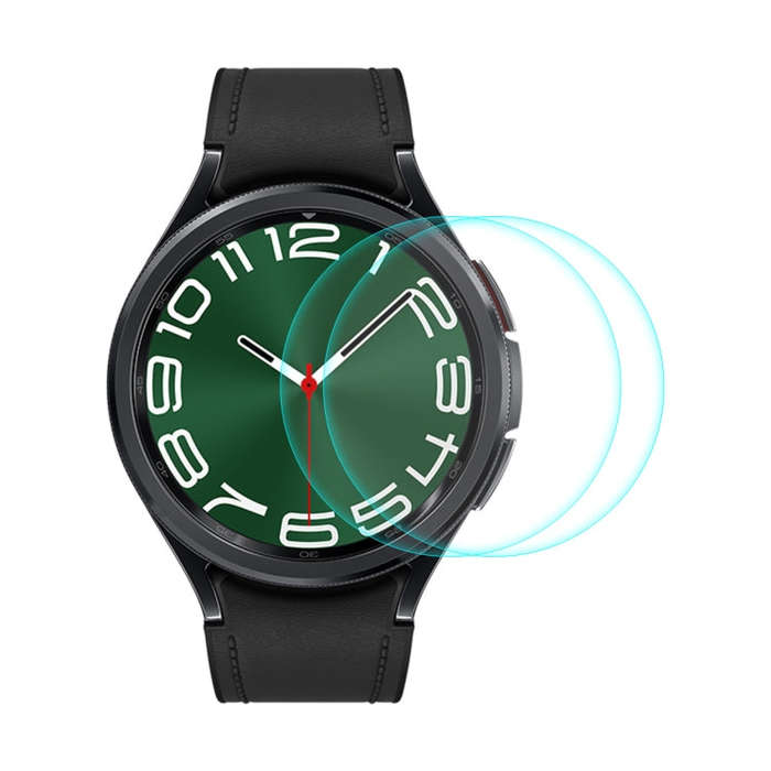 For Samsung Galaxy Watch6 Classic / Ultra 47mm 2pcs ENKAY 0.2mm 9H Tempered Glass Screen Protecto...